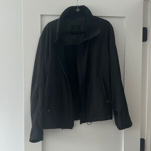 Armani Collezioni Black Raincoat